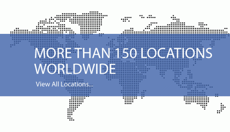 More than 150 locations worldwide. View all locations...