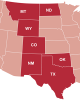 Med-western US states