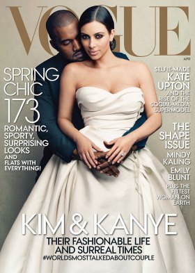 Vogue Kanye West & Kim Kardashian