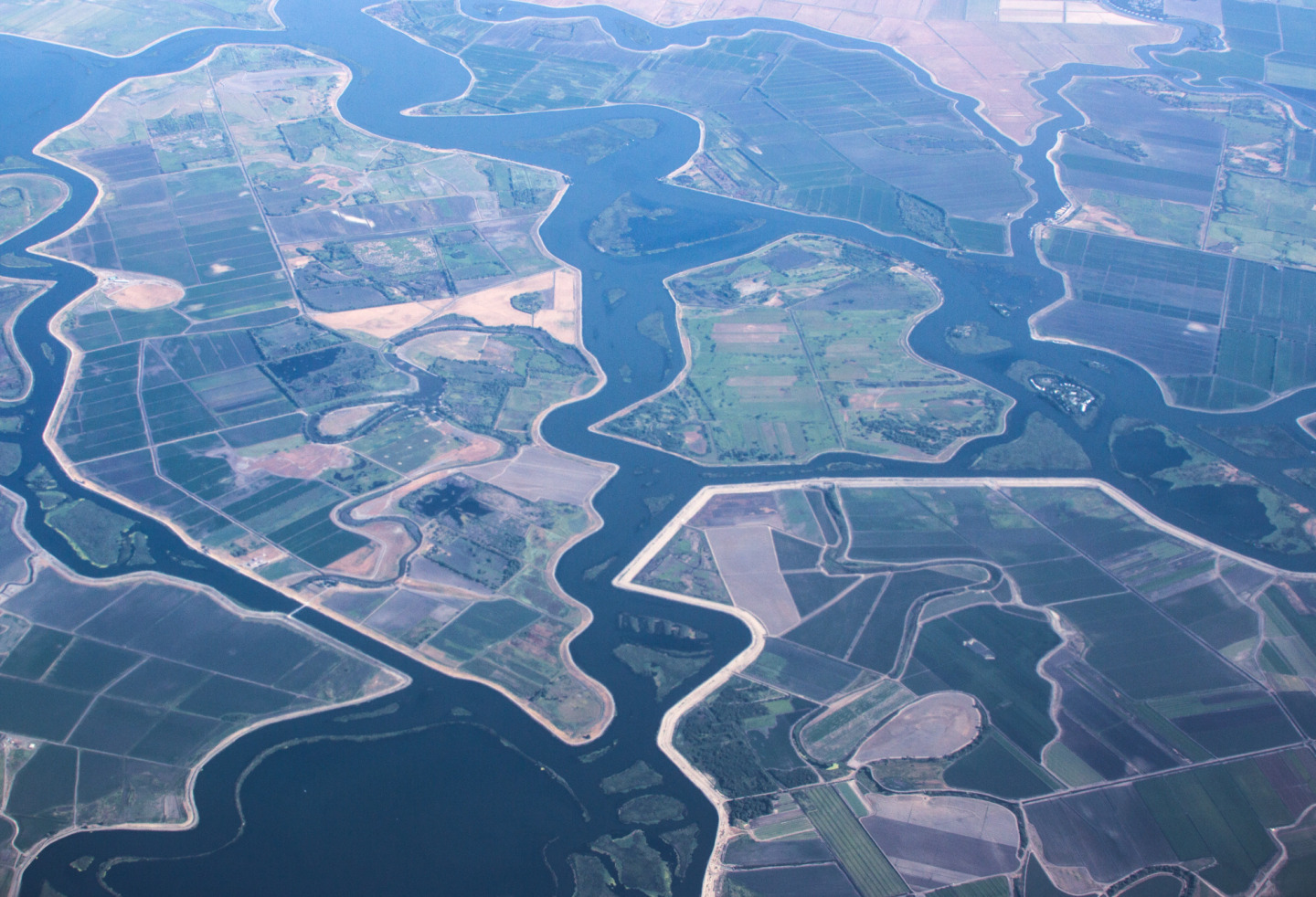 The Sacramento-San Joaquin Delta has been almost completely transformed over the past 150 years. (Dan Brekke/KQED)