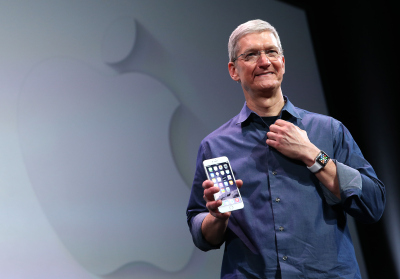 Apple CEO Tim Cook. (Justin Sullivan/Getty Images)