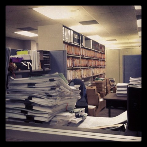 DEP File Room 2012
