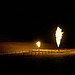 Flaring - Sarah Christianson - Bakken at night