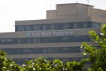 An exterior view of Texas Health Presbyterian Hospital of Dallas on Oct. 1, 2014.