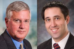 Comptroller candidates Democrat Mike Collier and Republican Glenn Hegar