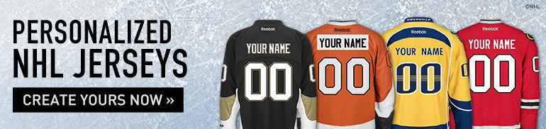 Shop Custom NHL Jerseys