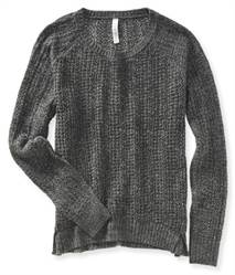 Open Knit Raglan Sweater