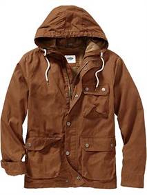 Men's Hooded Canvas Jackets