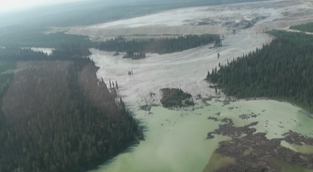 Mount Polley Mine tailings pond dam failure
