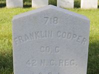 
This headstone in Woodlawn National Cemetery will be replaced with one inscribed with the correct name of Franklin Cauble, the National Cemetery Administration said Friday.
