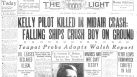 THURSDAY, JUNE 5, 1924:  Lt. Stewart L. Thomson, a pilot, is killed when two planes collide at 1,300 feet at Kelly AFB. Jose Maria Ramos, an 11-year-old boy who was chopping cotton, is crushed when the wreckage falls to the ground. The other pilot, Lt. W.W. White, is able to parachute to safety.