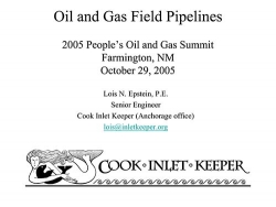 Oil and Gas Field Pipelines
