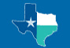 'Texas Vox' blog logo; thumbnail illustration of Texas flag in shape of state of Texas