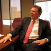 Lane Sloan at offices of the Greater Houston Partnership