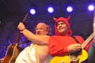 This weekend, Festival Supreme, the Tenacious D-curated "Coachella of Comedy" rocked &mdash; and cracked up &mdash; audiences at the Shrine Auditorium and Expo Hall. <a href="http://ljwilliamson.com/site/">All photos by L.J. Williamson.</a><br><br>
See also: <a href="http://www.laweekly.com/publicspectacle/2014/10/21/jack-black-patron-of-the-arts">Jack Black, Patron of the Arts</a>