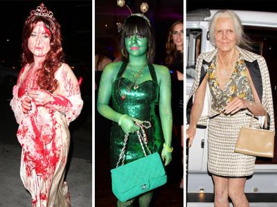 Halloween: así se disfrazaron los famosos