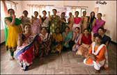 Some women in the Sayfty self defense workshops initially had difficulty even raising their voices to scream; but when they were able to break a solid brick with their bare hand, their confidence and self-esteem soared.

http://ecolocalizer.com/2014/06/27/sayfty-self-defense-teaches-women-powerful/