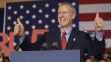 Republican gubernatorial candidate Bruce Rauner declares victory during his election night gathering while incumbent Democratic Gov. Pat Quinn is yet to concede on November 4, 2014 in Chicago, Illinois. Rauner leads by over 170,000 votes with 98 percent reporting. (Photo by John Gress/Getty Images)