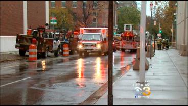 Underground Fire In Old City Forces Evacuations, Road Closures