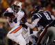 OXFORD, MS - NOVEMBER 01: Quarterback Nick Marshall #14 of the Auburn Tigers rushes 2 yards for a touchdown against Chief Brown #8 of the Mississippi Rebels as the Rebels held a 24-21 lead in the third quarter at Vaught-Hemingway Stadium on November 1, 2014 in Oxford, Mississippi. Auburn defeated Mississippi 35-31. (Photo by Doug Pensinger/Getty Images)