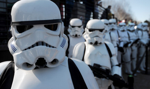 Star Wars Stormtroopers (credit: CARL COURT/AFP/Getty Images)