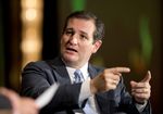 U.S. Sen. Ted Cruz in an interview with The Washington Post's Dan Balz at The Texas Tribune Festival on Sept. 20, 2014.