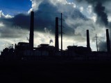 NRG Energy's W.A. Parish plant. (photo/Ryan Holeywell)