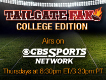 Tailgate Fan College Edition of CBS Sports Network