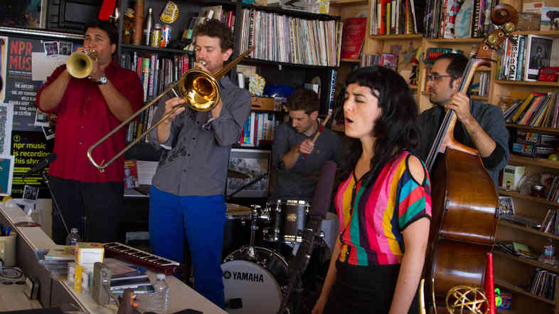 Tiny Desk Concert with Ryan Keberle and Catharsis on September 22, 2014.