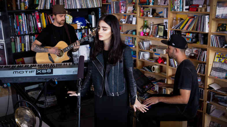 A Tiny Desk Concert with Banks, recorded on Sept. 26, 2014.