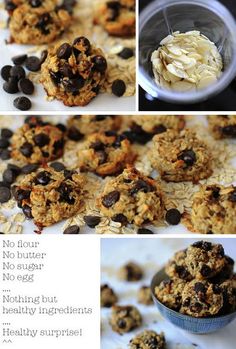 healthy cookies - recipe