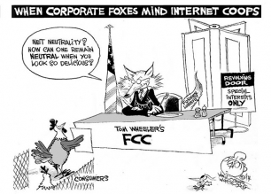 When Corporate Foxes Mind Internet Coops