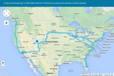 Record Electric Vehicle Road Trip -- Epic Electric American Road Trip -- Concludes