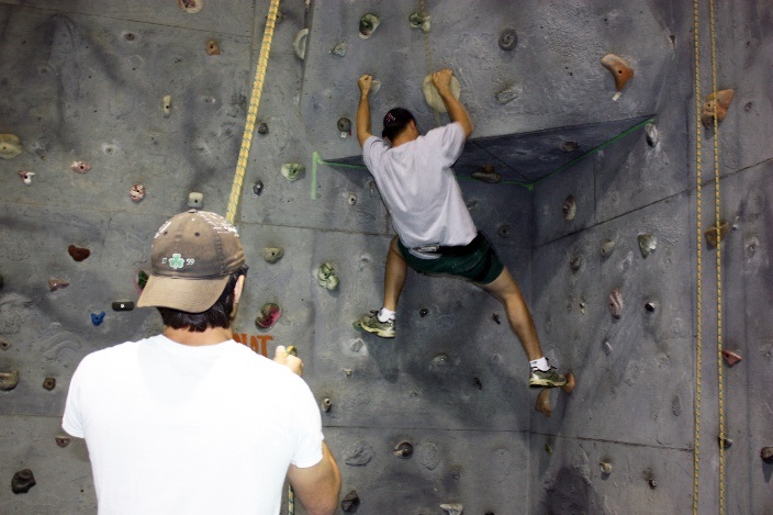 Indoor Rock Climbing Wall