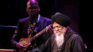 Dr. Lonnie Smith at the Blue Note 75 concert.
