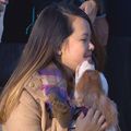 Nina Pham reunited with 'best friend'