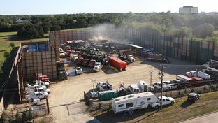 Fracking in Fort Worth, Sept. 27, 2013