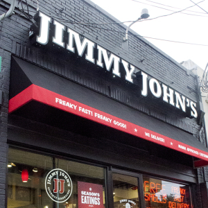 Jimmy John's on Avenue A serves students on Wednesday afternoon.