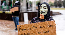 Dallas' Anonymous Million Mask March
