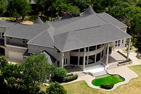 The home belonging to Dr. Tariq Mahmood in Cedar Hill, Texas..