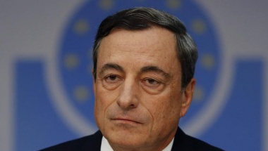 Mario Draghi, President of the European Central Bank (ECB) arrives for the ECB's monthly press conference in Frankfurt,  November 6, 2014. REUTERS/Kai Pfaffenbach