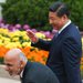President Ashraf Ghani of Afghanistan, left, was escorted Oct. 28 by President Xi Jinping during a visit to Beijing.