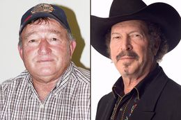 Jim Hogan, left, and Kinky Friedman are running in the Democratic primary for agriculture commissioner.
