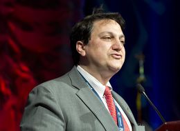 Texas Republican Party chairman Steve Munisteri speaks to the Grassroots Club in Fort Worth on June 5, 2014.