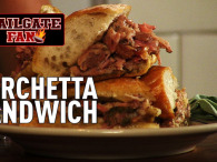 Porchetta Sandwich Tailgate Fan