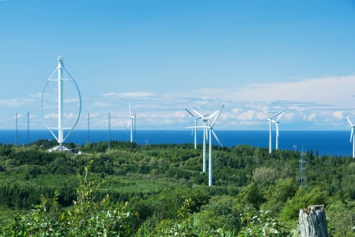quebec wind turbines vertical axis wind turbine