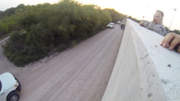 Photos showing dozens of members of the militia groups on the U.S.-Mexico border carrying semi-automatic rifles and wearing masks, camouflage and tactical gear provide one of the first glimpses into the group's activities on the border. Photo: Provided To The San Antonio Express-News