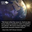"Protecting the planet will require a dramatic shift away from fossil fuels," said the Intergovernmental Panel on Climate Change in its latest report.

You can help make that shift by taking action to limit climate pollution TODAY:  www.edf.org/5fk/