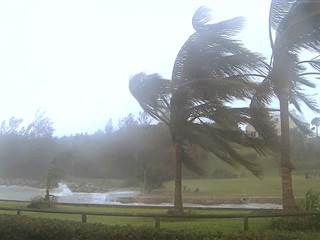 Hurricane Gonzalo Rips Across Bermuda