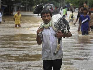 India's Northeast Ravaged by Floods 